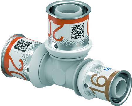Uponor S-Press Plus Tee Ppsu 20-20-16 ⎮ 0200208155 ⎮ 087441119 ⎮ 0200208155 ⎮ 1039951