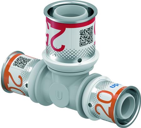 Uponor S-Press Plus Tee Ppsu 20-25-20 ⎮ 0200208159 ⎮ 087440121 ⎮ 0200208159 ⎮ 1039952