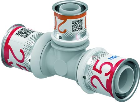 Uponor S-Press Plus Tee Ppsu 25-20-25 ⎮ 0200208145 ⎮ 087442125 ⎮ 0200208145 ⎮ 1039957