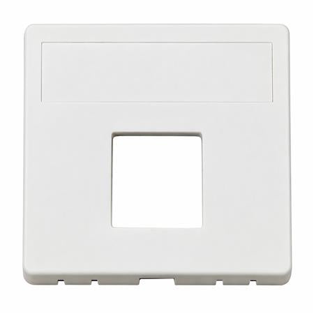 Afdækning Fuga T1 1X Keystone 1M Hvid ⎮ 1088000827 ⎮ 1088000827 ⎮ 1088000827 ⎮ AAK508D6706
