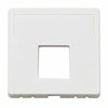 Afdækning Fuga T1 1X Keystone 1M Hvid