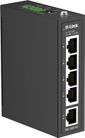 Industri Switch 5X 10/100 Mbps ⎮ 5401060098 ⎮ 5401060098 ⎮ 5401060098 ⎮ DIS-100E-05