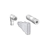 Dc Power Connector Angle Type, 5 Pcs