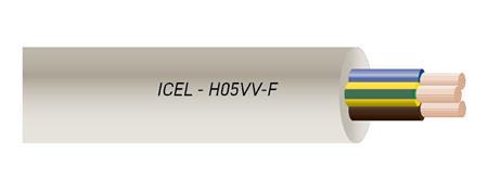 Ledning 2X0,75 H05Vv-F,Hvid Rg100 ⎮ 5432520519 ⎮ 5432520519 ⎮ 5432520519 ⎮ C03110 White