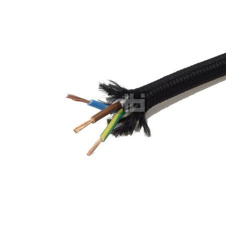 Ledning 3G0,75 70 Gr Textil Sort Rg25 ⎮ 5705157314349 ⎮ 5401023769 ⎮ 5401023769 ⎮ 