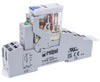 Relæ Komplet 8A 2 C/O 24Vdc