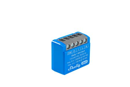 Shelly 1 Mini Gen4 - Wifi & Zigbee Relæ ⎮ 5401046023 ⎮ 5401046023 ⎮ 5401046023 ⎮ 