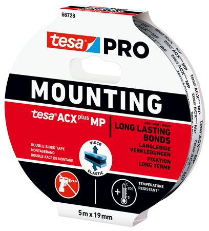 Monteringstape Pro 66728 Acx+ 5Mx19Mm ⎮ 4063565115417 ⎮ 986000006 ⎮ 5439600007 ⎮ 66728