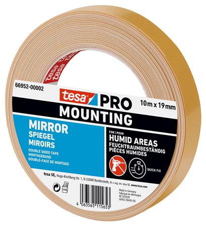 Monteringstape Pro 66952 Spejl 10Mx19Mm ⎮ 4063565115653 ⎮ 986000005 ⎮ 5439600006 ⎮ 66952