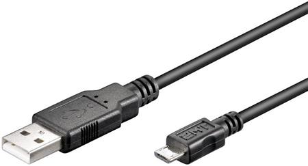 Usb A 2.0 Til Micro-Usb B, Black, 5M ⎮ 5401008765 ⎮ 5401008765 ⎮ 5401008765 ⎮ USBABMICRO5