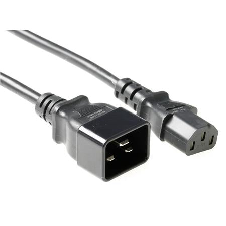 Apparatledning C13-C20, 2M, Sort ⎮ 5401064819 ⎮ 5401064819 ⎮ 5401064819 ⎮ AK5026