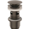 Lux Push-Bundventil Magnetic Grey