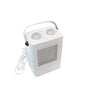 Stilfuld Varmeblæser 800/2000W 230V Hvid