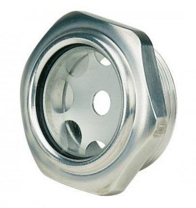 Skueglas Rund Aluminium 1/2"Rg ⎮ 7612627007060 ⎮ 997019704 ⎮ 5499847277 ⎮ 1134097