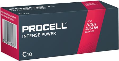 Procell Alkaline Intense C, 1,5V 10Ct ⎮ 5000394136977 ⎮ 900026303 ⎮ 8494300156 ⎮ 265-6010