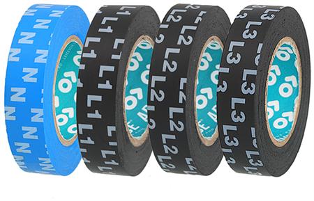 Fasemarkeringssæt Tape 5Rl Ass ⎮ 5705150772702 ⎮ 909110055 ⎮ 4197000553 ⎮ KARBE SPECIAL
