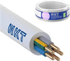 Kabel 5G2,5 Exq Xtra Hvid R50 Dca
