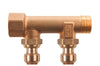 Roth Rødgods Indstiks Fordelerrør 2X15Mm