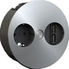 Twist Stikkontakt Med Dobbelt Usb