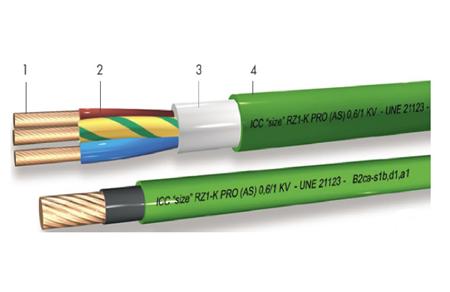 Kabel 3G1,5 Rz1-K 500M Tromle Grøn B2Ca ⎮ 5705157023876 ⎮ 5433650161 ⎮ 5433650161 ⎮ 