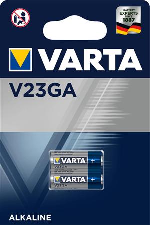 Batteri Alkaline 12V V23Ga 2-Pack ⎮ 4008496747313 ⎮ 900047480 ⎮ 9494006093 ⎮ 