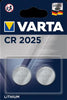 Batteri Lithium Cr2025 2-Pack