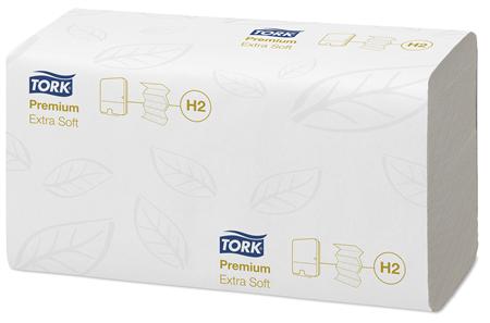 Papirhåndklæde Tork Xpress Hvid H2 Prem ⎮ 7322540124262 ⎮ 907000073 ⎮ 1897007736 ⎮ 1262973-000