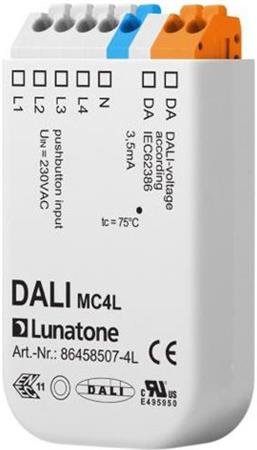 Dali Mc-4L Input Modul M/4 Indgange ⎮ 9010342010460 ⎮ 5467400293 ⎮ 5467400293 ⎮ L86458507-4L