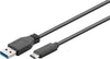 Usb Kabel, Usb 3.1 C - Usb3.0 A 0,5M H-H