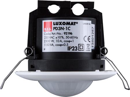 Bev.Sensor Luxomat Pd3N-1C-I Indbyg ⎮ 4007529921966 ⎮ 00000 ⎮ 5424512344 ⎮ 