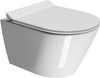 Gsi Kube X Vægtoilet 50X35 Cm