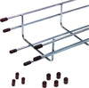Endekappe Gitterbakke 4Mm (100) Sort