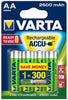 Genopladeligt Batteri Aa 2600Mah 4-Pak