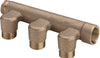 Fordelerrør 3 Studs Rødgods 3/4