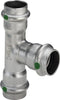 Sanpress Inox T-Stykke Mf/Mf 42