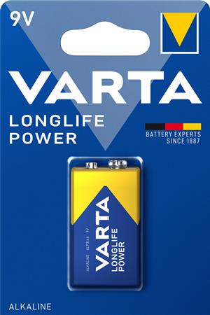 Batteri Longlife Power 6Lr61 9V ⎮ 4008496559862 ⎮ 900047039 ⎮ 9494000125 ⎮ 4922121411
