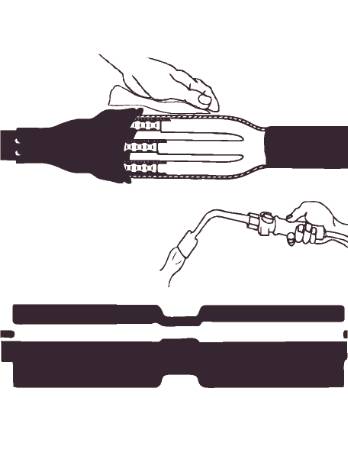 Krympemuffe Mini 2-5 X 1,5-2,5 Mm2 ⎮ 5017455000016 ⎮ 9911000145 ⎮ 9911000145 ⎮ 854150-000