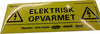Advarsels-Mærke Varmekabel Etl