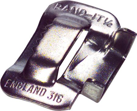 Clips      C 254  1/2"  Rustfri Ss201 - Billigelogvvs.dk - 