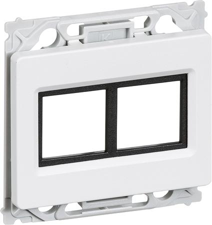 Udtag Lk 2Xrj45 Lige Opus Hvid ⎮ 5703302057202 ⎮ 1086018280 ⎮ 1086018280 ⎮ AAK508N6688