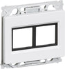 Udtag Lk 2Xrj45 Lige Opus Hvid