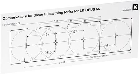 Opus66 Dåse Forfra Mærkelære ⎮ 5703302072915 ⎮ 900162036 ⎮ 1097000669 ⎮ AAK100V2000