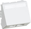 Udtag Lk 2Xrj45 T9 Clicline Hvid
