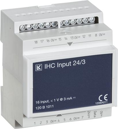 Ihc Cont. Input 16X24Vdc, 3Ma ⎮ 5703302111423 ⎮ 1088004221 ⎮ 1088004221 ⎮ AAK120B1011