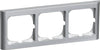 Fuga Ramme 63 3 Soft Vandr.Stål