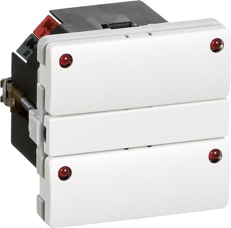 Lk Fuga Knx 4-Tryk M/Status Led, Hvid ⎮ 5703302147248 ⎮ 1092901967 ⎮ 1092901967 ⎮ AAK507D6611