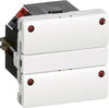 Lk Fuga Knx 4-Tryk M/Status Led, Hvid