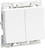 Opus66 Afbryder Dob Korsp 16A 250V Hv