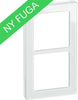 Fuga Pure Ramme Glas 2M Hv