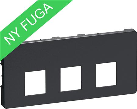 Afdækning Fuga 3X Keystone 2M Koksgrå - Billigelogvvs.dk